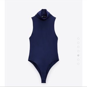 ZARA turtle neck bodysuit
